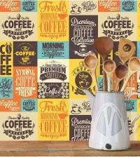 Papel de parede estampas de café vintage 2319-5996