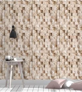 Papel de parede canjiquinha quadrada