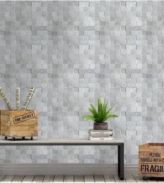 Papel de parede de pedras cinza