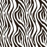 Papel de parede zebrado branco e preto