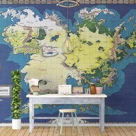 Papel de Parede Mapa da Terra Média