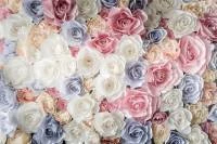 Papel de parede buque de rosas coloridas 2388-6109