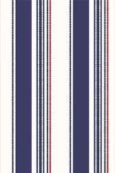 Papel de parede listrado de azul branco e vermelho