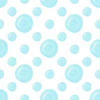 Papel de parede coleção bebe bolhass azuis