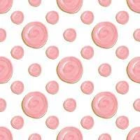 Papel de parede coleção bebe bolhas rosa