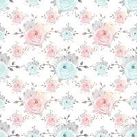Papel de parede auto adesivo rosê suave