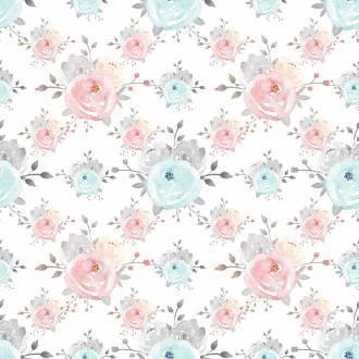 Papel de parede coleção bebe elefante 07
