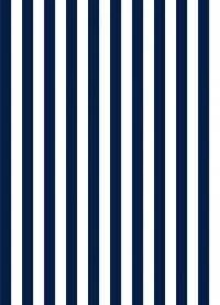 Papel de parede listrado azul marinho e branco 208-636