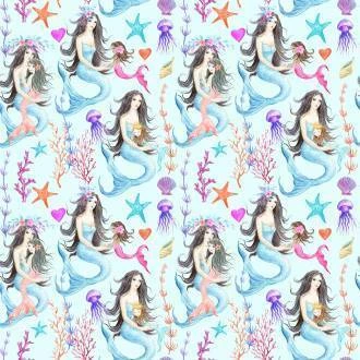 Papel de parede coleção sereias 07