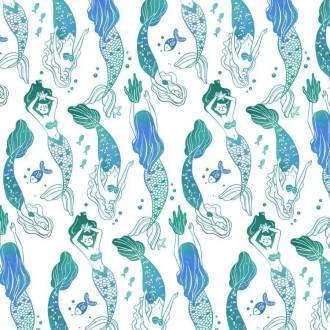 Papel de parede coleção sereias 16