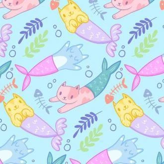Papel de parede coleção sereias 20