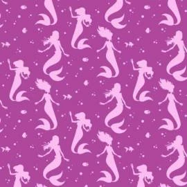 Papel de parede Sereia Lilás