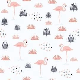 Papel de parede flamingo 02