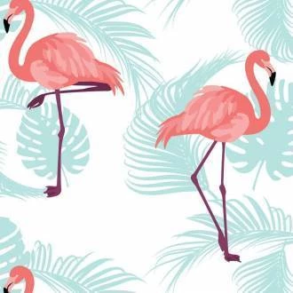Papel de parede flamingo 05