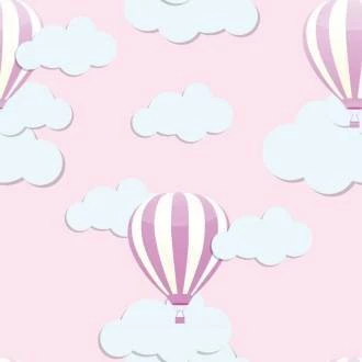 Papel de parede balões 04