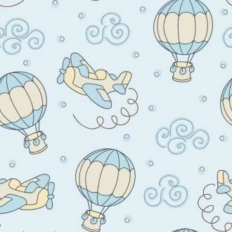 Papel de parede balões 07