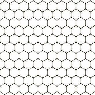 Papel de parede geométrico colméia