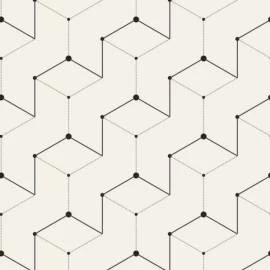 Papel de parede com linhas, pontos e pontilhados