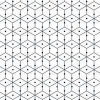 Papel de parede cubos linhas e pontos
