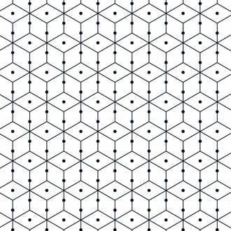 Papel de parede cubos linhas e pontos