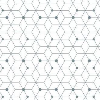 Papel de parede cubos minimalista