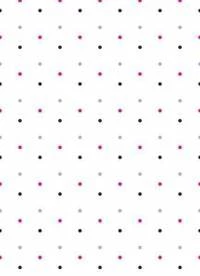 Papel de parede poá com bolinhas coloridas e fundo branco