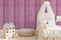 Papel de parede madeira rosa 2325-6553