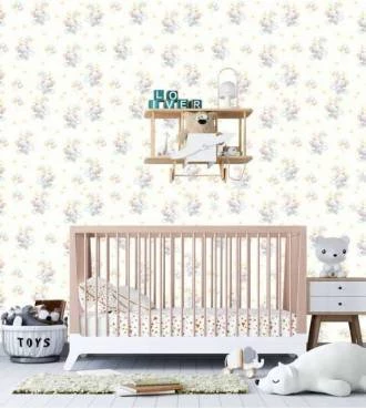 Papel de parede infantil Elefantinhos