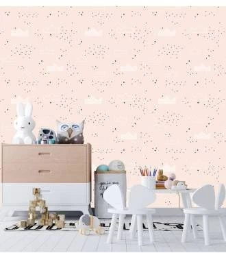 Papel de parede infantil princess