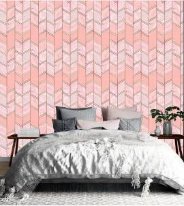 Papel de parede contemporâneo rosa