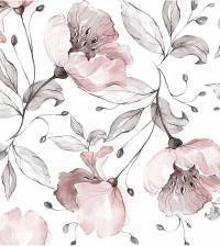 Papel de parede floral com peônias 2566-6596