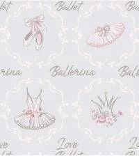 Papel de parede infantil balé 2584-6631