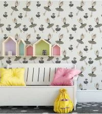 Papel de parede cisne negro 2586-6632