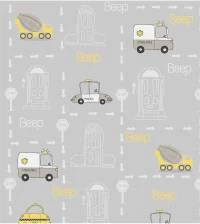 Papel de parede infantil ambulância 2587-6636