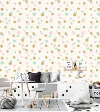 Papel de parede poá delicado 2607-6673