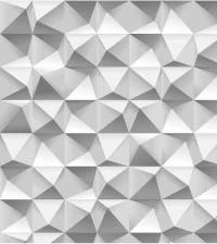 Papel de parede espelhado acinzentado 2620-6696