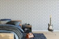 Papel de parede ilusão em círculos 3D 2634-6725