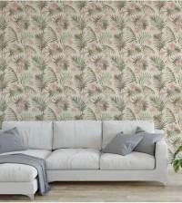 Papel de parede natureza ibisco rosa 2648-6760