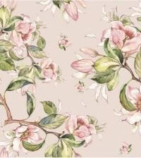 Papel de parede floral com tons rosê 2668-6789