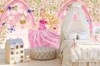Papel de parede princesa Barbie 2675-6809