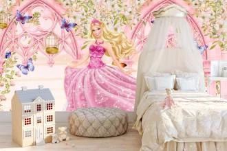 Papel de parede princesa Barbie