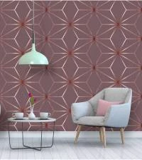Papel de parede Zara pink purple