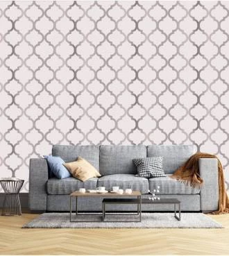 Papel de Parede retrô estilo Gold