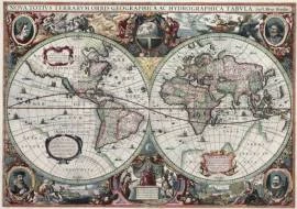 Papel de Parede Mapa Antigo Nova Totivs