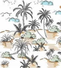 Papel de parede praieiro 2773-6953