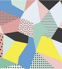 Papel de parede contemporâneo abstrato 2776-6960