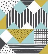 Papel de parede chevron abstrato 2777-6962
