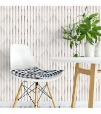 Papel de parede geométrico aspecto 3D 2696-6963