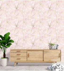 Papel de parede Zara mármore rose gold