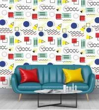 Papel de parede Memphis cores 2791-6990